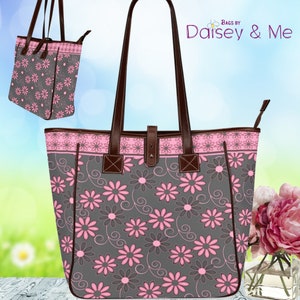 Chocolate Daisies Floral ∙ Daisy ∙ Flower ∙Oversized Bag ∙ Satchel ∙ Doctor Bag ∙ Messenger Bag ∙ Crossbody ∙ Laptop Bag ∙ Umbrella ∙ Wallet