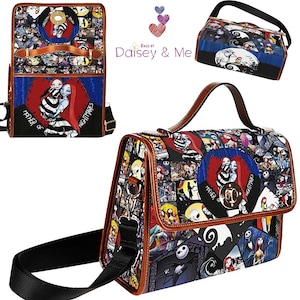 Mother of Nightmares ∙ Sally and Jack ∙ Skellington ∙ Doctor Bag ∙ Diaper Bag ∙ Crossbody Bag ∙ Halloween Town ∙ Halloween Mom ∙  Messenger
