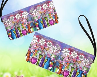 Daisies Colorful Abstract Floral ∙ Daisy ∙ Wallet ∙ Duffel Bag ∙ Commuter Tote ∙ Messenger Bag ∙ Crossbody ∙ Satchel ∙ Laptop Bag ∙ Umbrella