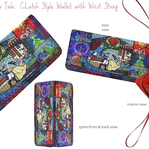 Beauty Beast Gifts ∙ Wallet ∙ Beauty and the Beast • Bags and Gifts ∙ Tale as Old as Time Gift ∙ Fairy Tale Gift ∙ Bag Gifts for Her