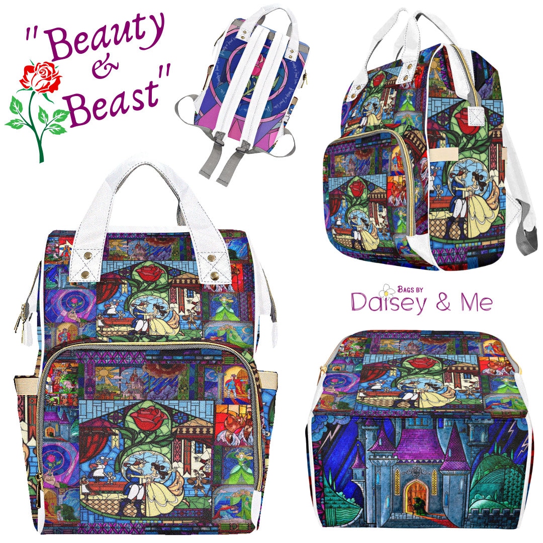 Beauty and the Beast Oversized Tote Bag Travel Bags for Women