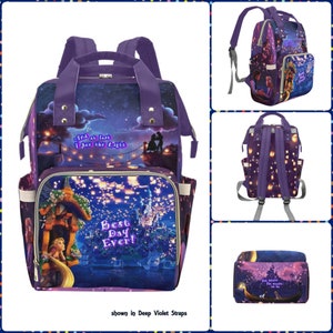 Tangled Rapunzel ∙ Backpack ∙Tangled Princess ∙ Rapunzel Bag • Diaper Bag ∙ Crossbody Bag ∙ Bags and Gifts ∙ Travel Bag • Rapunzel Gifts