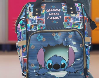 Stitch ∙ Backpack • Back to School • Bags and Gifts ∙ Stitch Bag ∙ Crossbody Bag ∙ Travel Bag ∙ Diaper Bag ∙ Nursing Bag • Cute Stitch Gifts