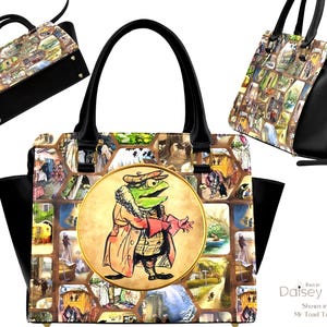 Mr Toad ∙ Wind in the Willows ∙ Handbags and Purses ∙ Crossbody Bags ∙ Book Lover Gifts ∙ Multifunction Bags