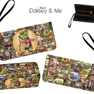 Wind in the Willows Gifts • Mr Toad ∙ Wallet Gift ∙ Small Bags for Her • Crossbody Bag for Her ∙ Weekend Bags ∙ Book Lover Gift • Toad Gift