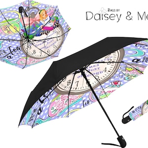 Alice in Wonderland ∙ Tea Party Gift ∙ Birthday Present ∙  Alice Gifts for Women ∙ Gift Ideas for Women ∙ Gift For Best Friend ∙  Umbrella