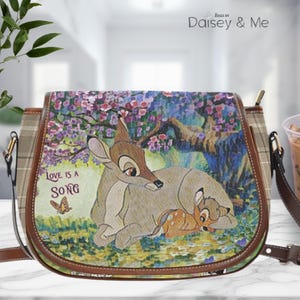 Bambi Bag • Crossbody Bags ∙ Bambi Gifts ∙ Bags and Gifts ∙ Satchel  Purse ∙ Shoulder Bags ∙ Cute Deer Gifts ∙ Baby Woodland Animal Gifts