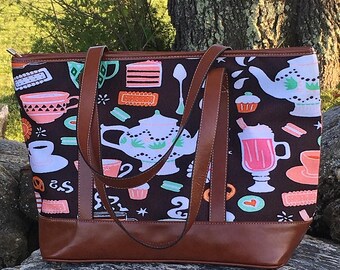 Coffee Lover Oversized Tote ∙ Coffee Art Tote Bag ∙ Coffee Art Tote ∙ Tea Party Bag ∙ Donut Shop Tote ∙ Umbrella ∙ Wallet ∙ Fashionista Bag