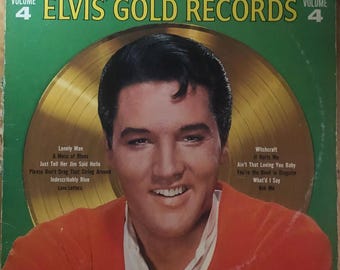 Elvis Presley Elvis' Gold Records Volume 4 Vinyl RCA Import VG Collector Edition