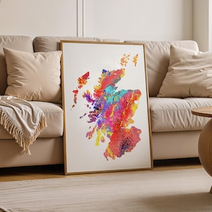 Scotland Aberdeen print