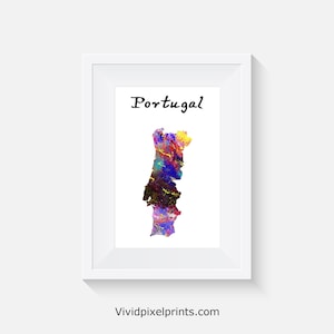 Portugal - Aquarelldruck