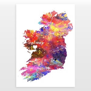 Ireland Galway print