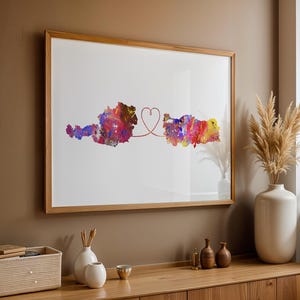 Austria and Turkey - Travel - Watercolour print