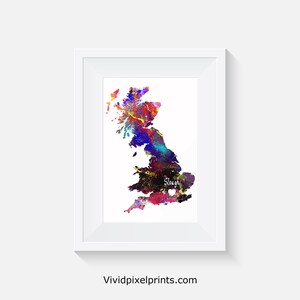 Impression slough - Poster Grande-Bretagne - Impression aquarelle