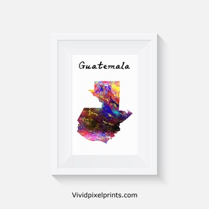 Guatemala print