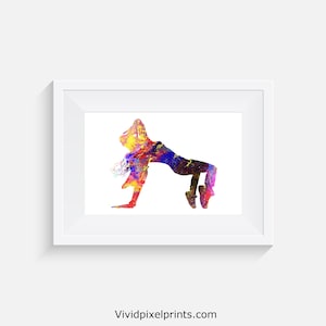 Street dance print, Street dance poster