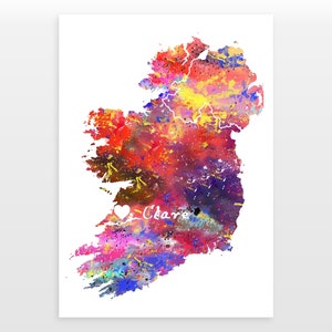 Ireland Clare print