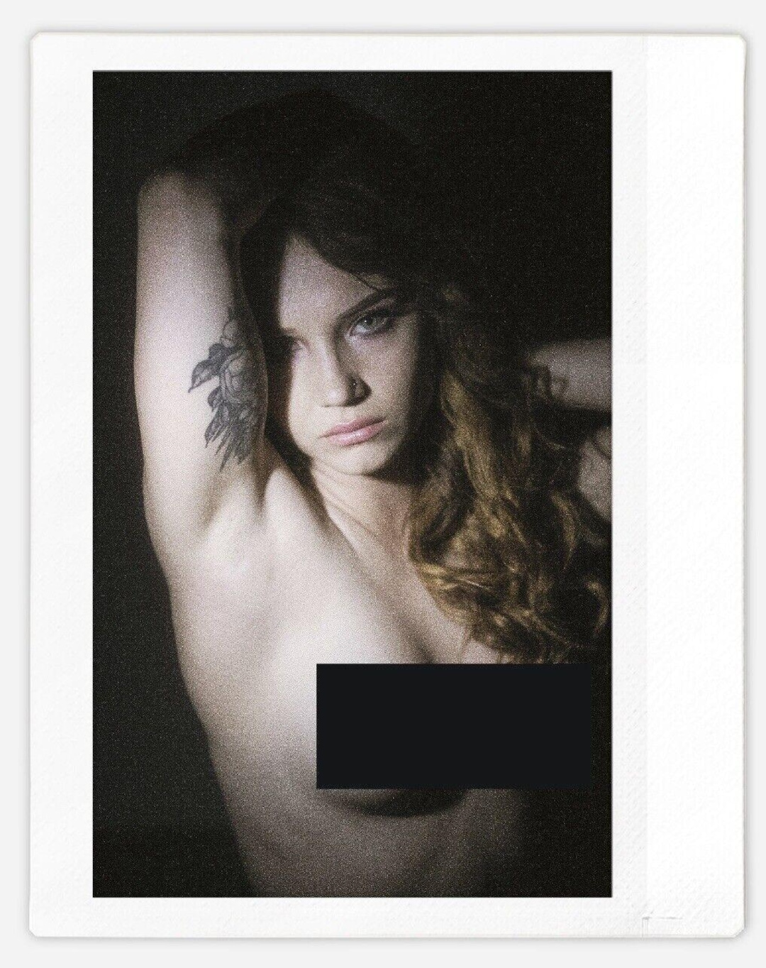 Instax Wide Instant Film Print of Art Nude Pinup Model Cheyanne - Etsy