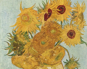 ゴッホ ひまわり 油絵【自作】 フィンセント・ファン・ゴッホ