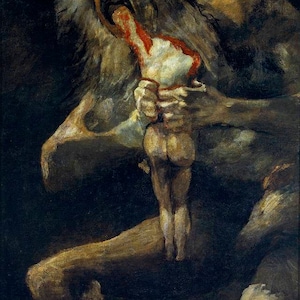 Francisco de Goya Saturn Devouring His Son c. 1819–1823, high quality hand-painted oil paintings reproduction