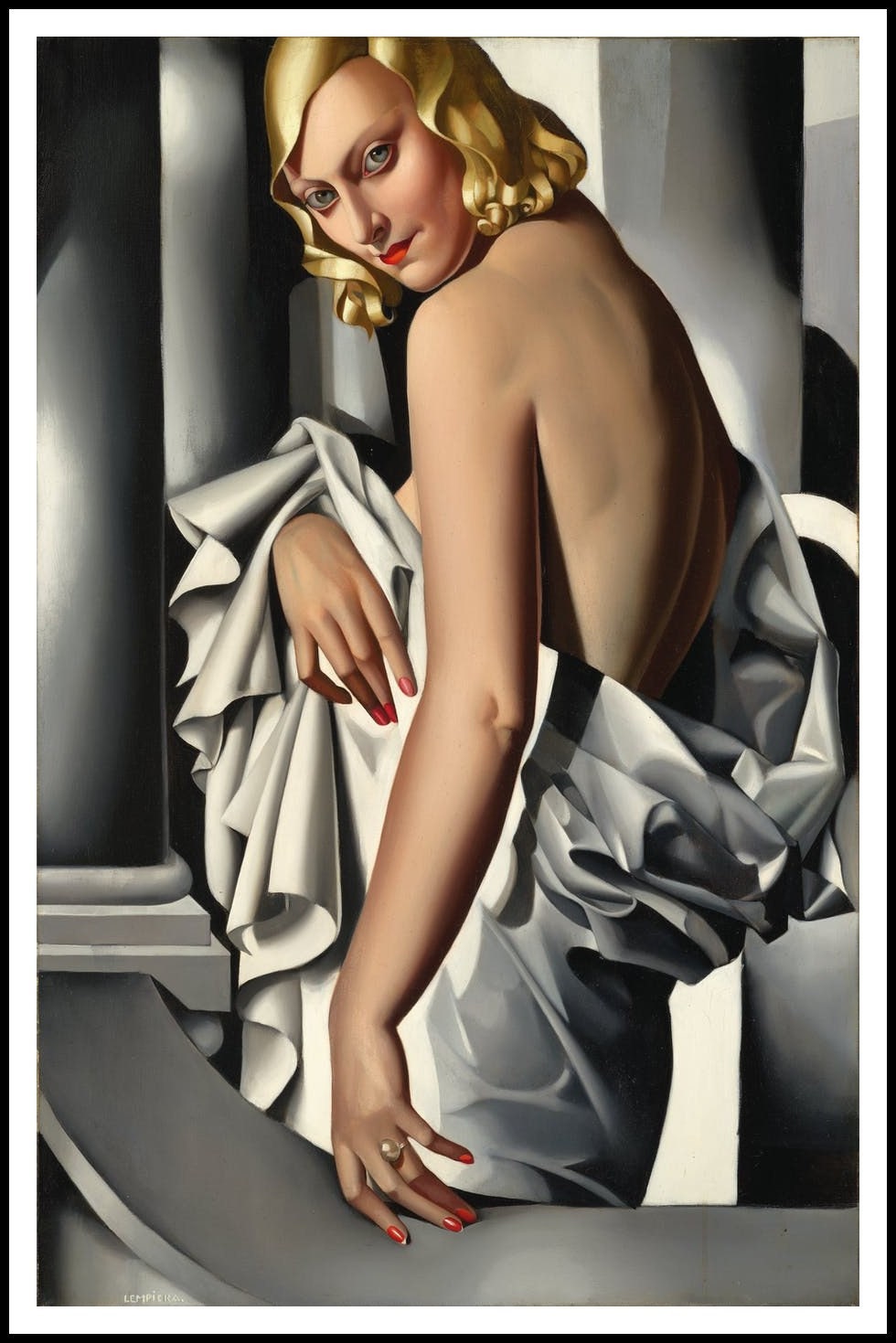 Tamara de Lempicka Portrait de Marjorie Ferry 1932, High quality oil painting reproduction