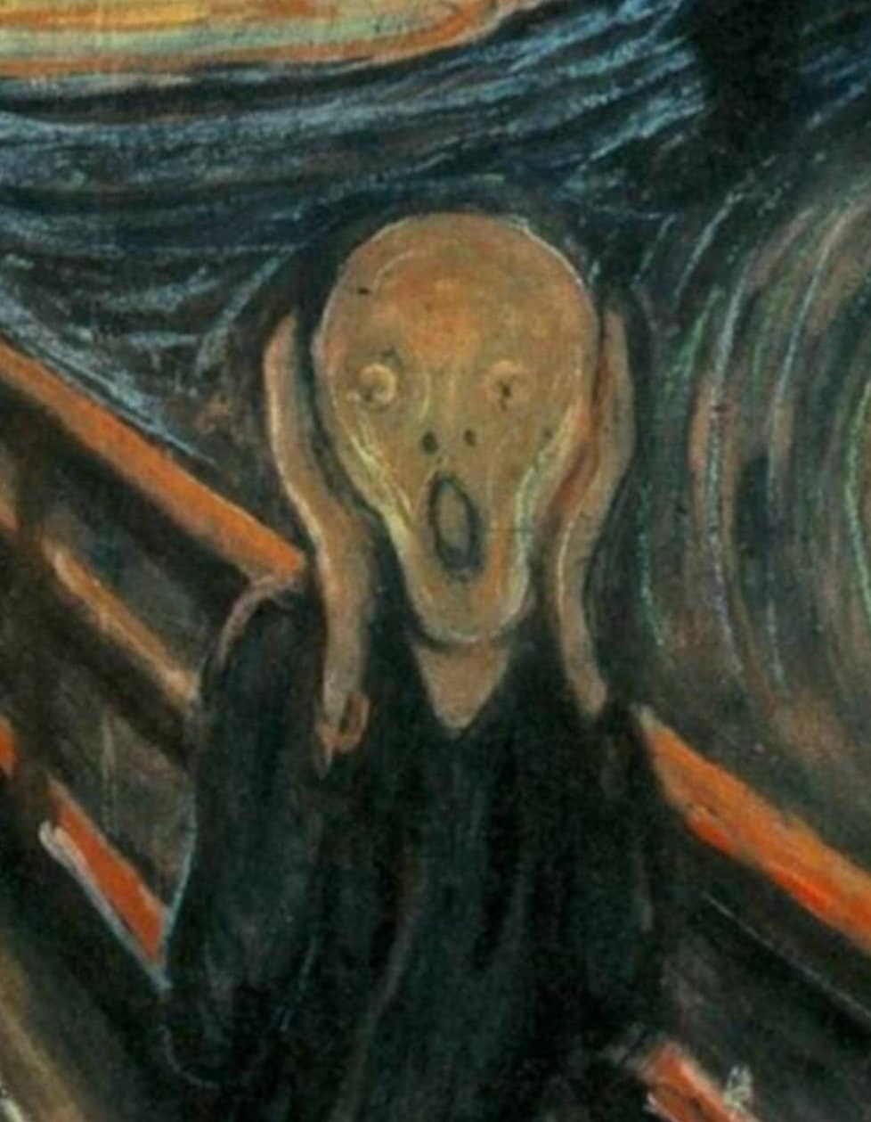 エドヴァルド・ムンク「叫び」1893年、高品質油絵複製 - Etsy 日本