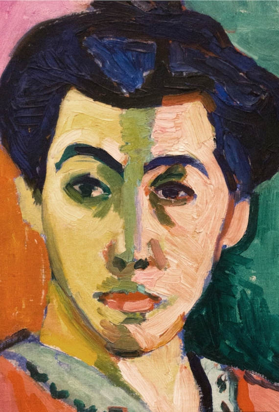 アンリ・マティス、「グレタ・プロゾールの肖像」、希少な画集より アンリ・マティス、「グレタ・プロゾールの肖像」、希少な画集