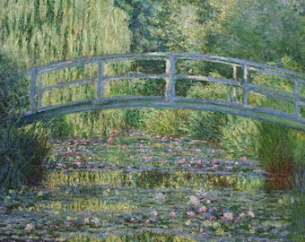 The Water Lily Pond Harmony In Green 1899 Garden Painting By
