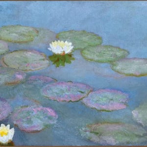 Claude Monet Seerosen 1897, Hochwertige handgemalte Ölgemälde-Reproduktion