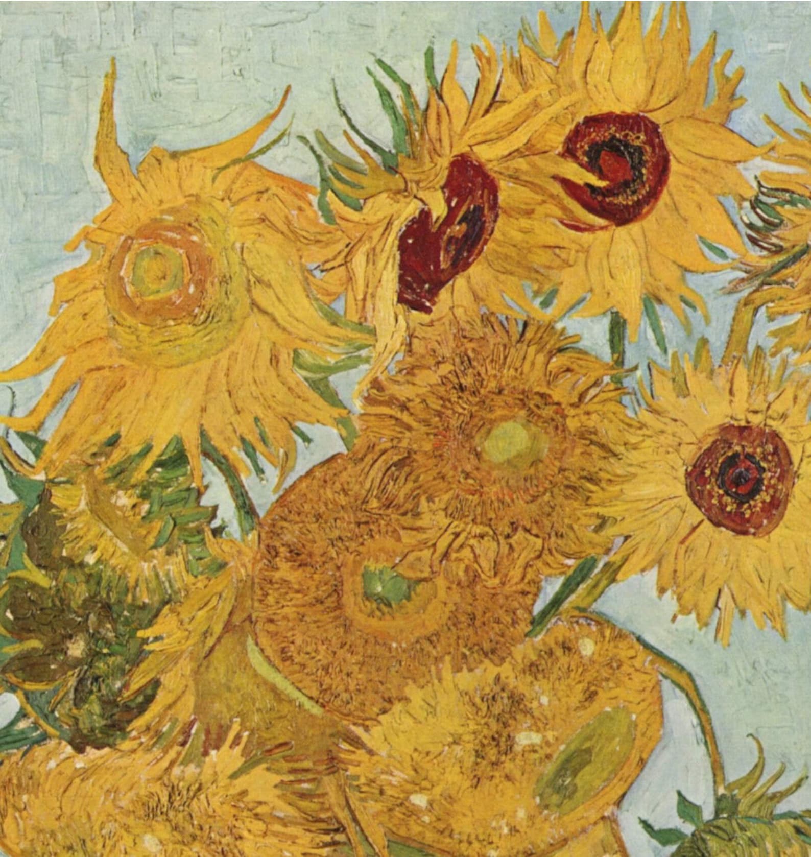 Vincent Van Gogh Still Life: Vase With Twelve Sunflowers 1888, High ...