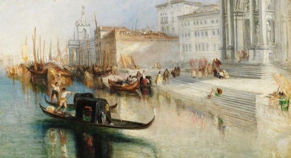 William Turner Venice, the Grand Canal From the Porch of Madonna