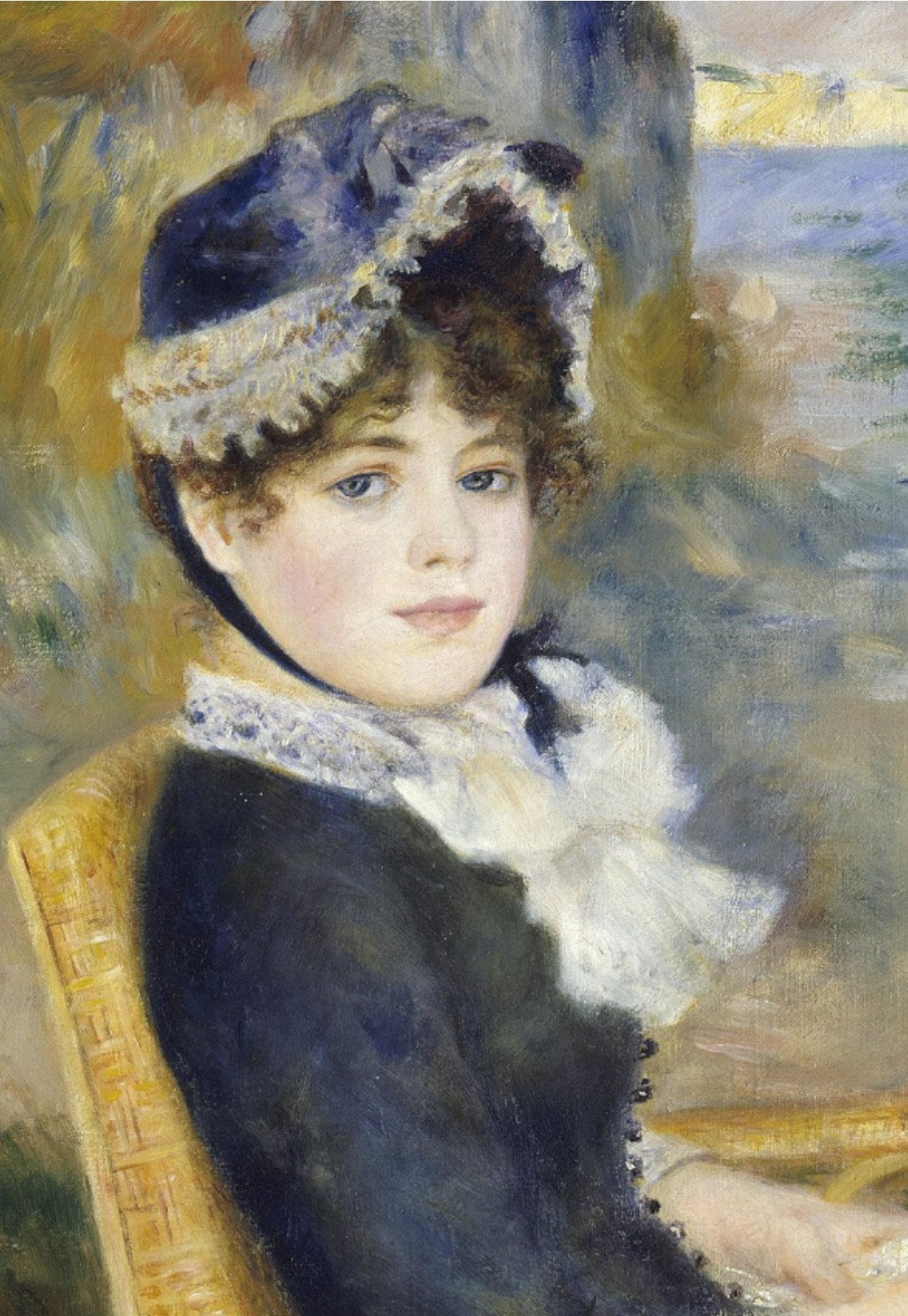 Pierre-auguste Renoir by the Seashore (1883), High Quality Hand