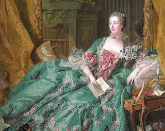 フランソワ・ブーシェ ポンパドゥール夫人の肖像 1756年 ジャンヌ