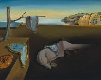 Salvador Dali The Persistence of Memory 1931, High Quality Hand Painted oil painting reproduction
