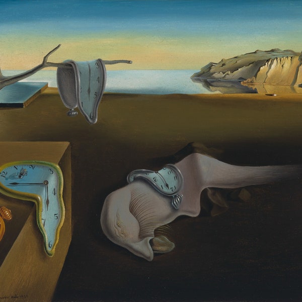 Salvador Dali The Persistence of Memory 1931, High Quality Hand Painted oil painting reproduction