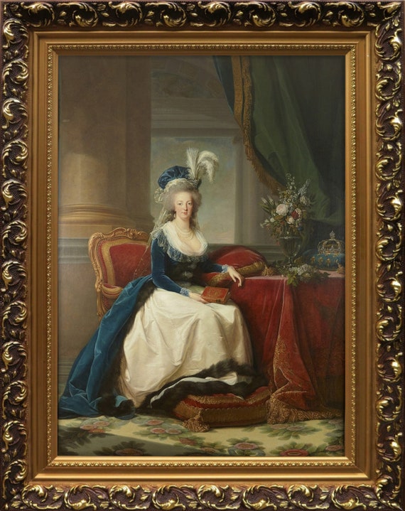 Elisabeth Louise Vigée Le Brun  Marie Antoinette in Court Dress