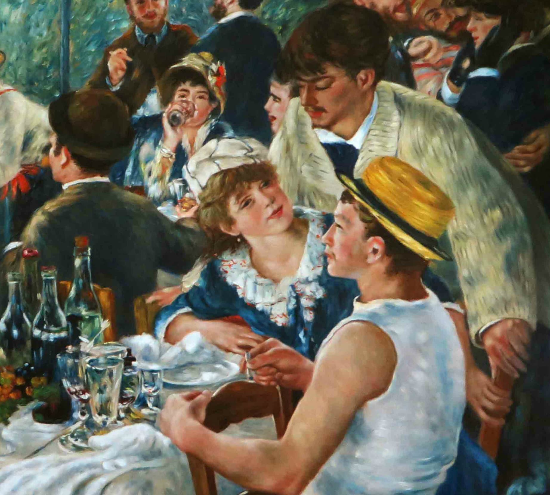 Pierre-auguste Renoir Luncheon of the Boating Party, Impressionist