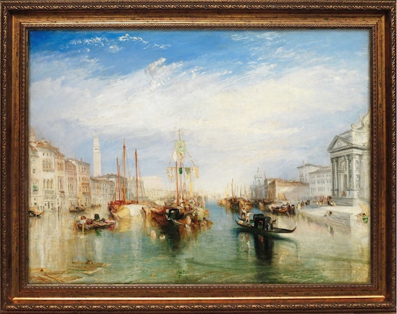 William Turner Venice, the Grand Canal From the Porch of Madonna