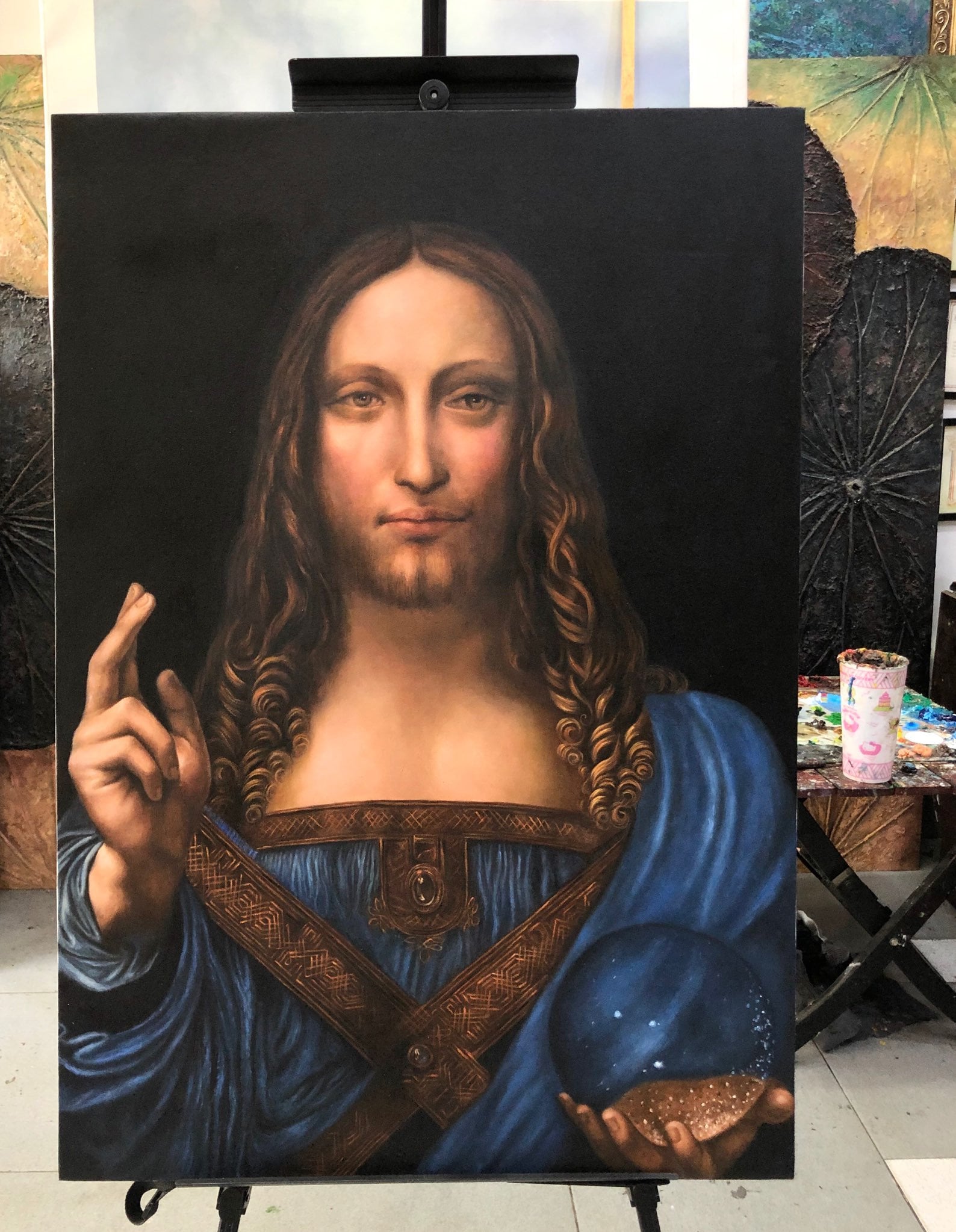 Foi pintado por Leonardo da Vinci ou por um ajudante? 'Salvator Mundi'  coloca em xeque o rigor do Louvre, Cultura