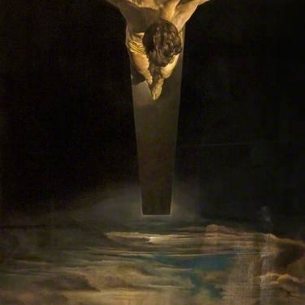 Salvador Dali Christus des Heiligen Johannes vom Kreuz 1951, hochwertige handgemalte Ölgemäldereproduktion