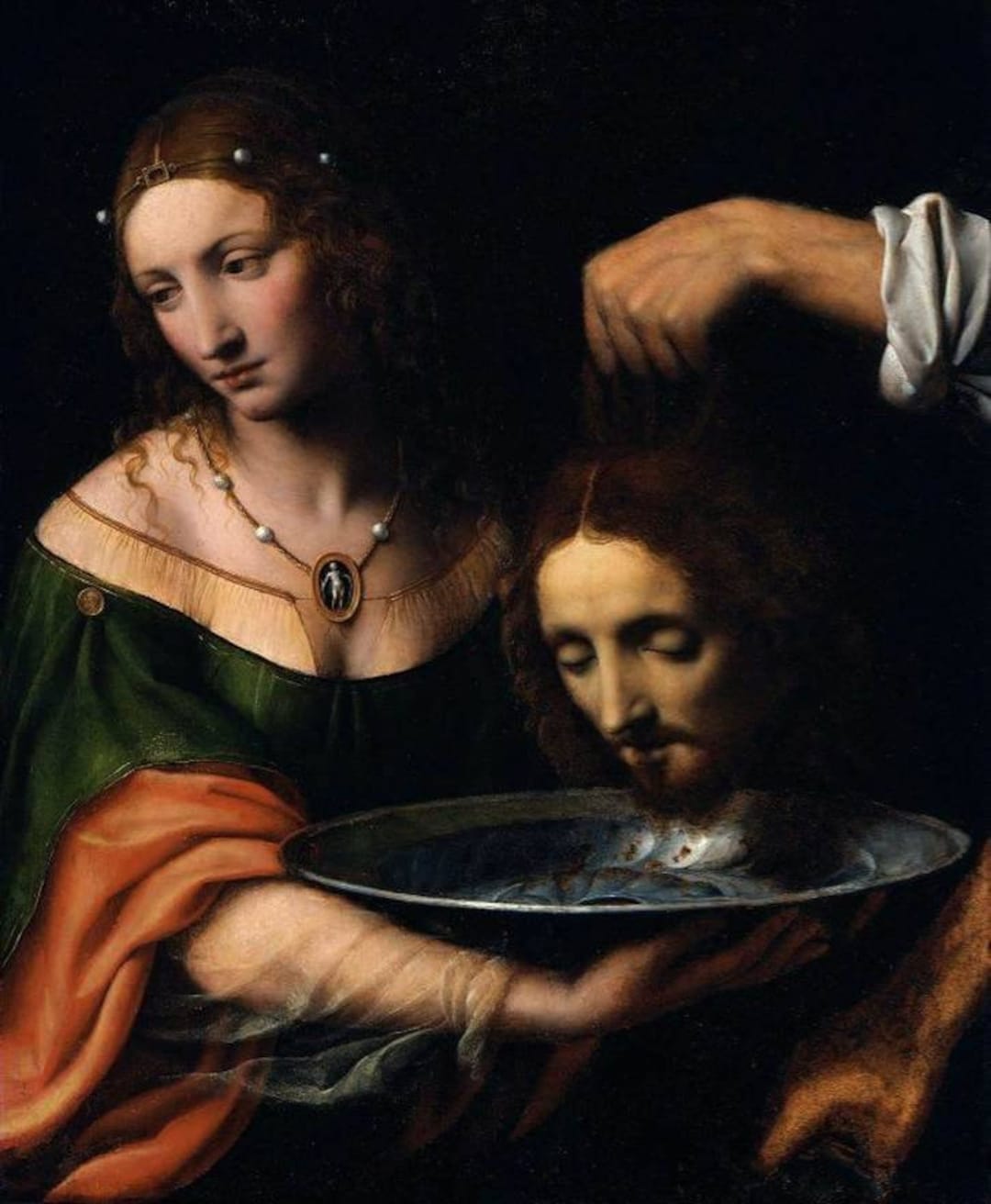 Salome With the Head of Saint John the Baptist by Bernardino Etsy