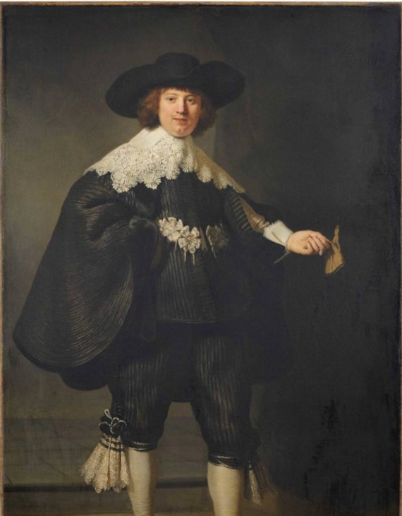 Rembrandt Pendant Portraits of Maerten Soolmans and Oopjen Coppit