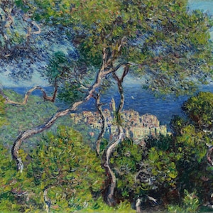 Claude Monet Bordighera 1884, impressionism, High quality Hand painted oil painting reproduction