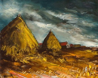 モーリス・ド・ヴラマンク作「枯れ木のある風景」複製 - Etsy 日本