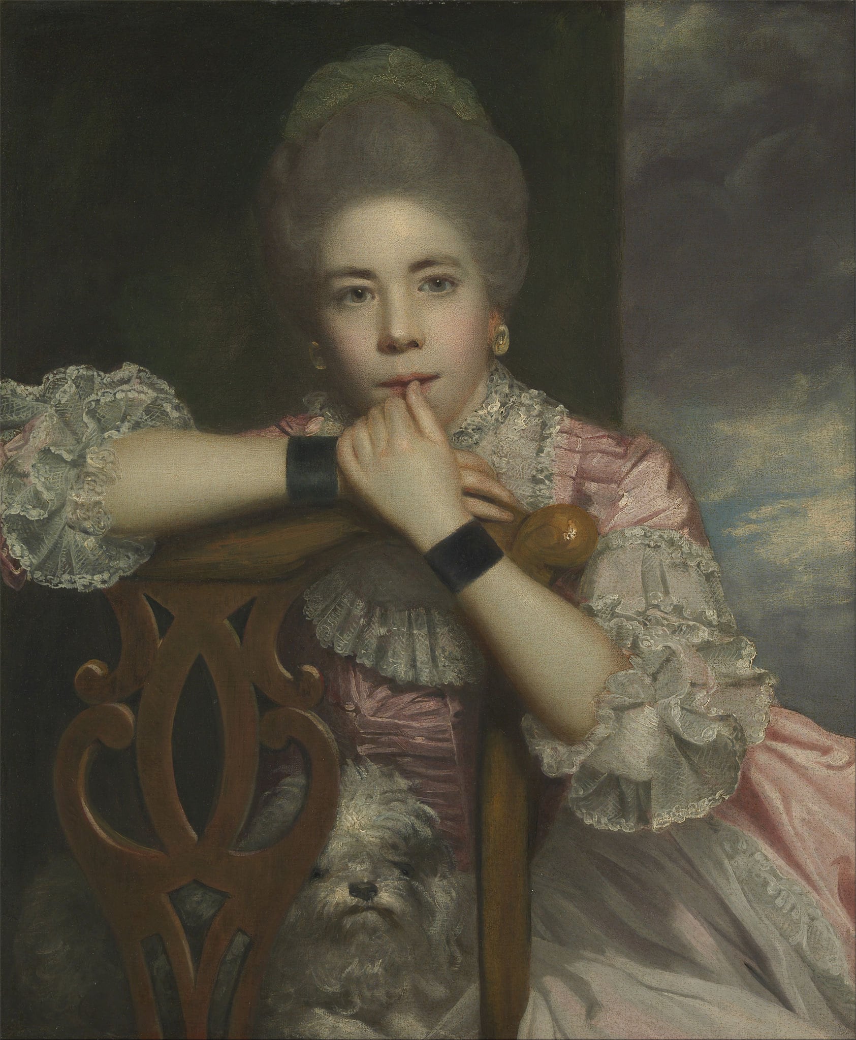 Sir Joshua Reynolds Mrs. Abington as Miss Prue in "Love for Love" by William Congreve, High quality hand painted oil painting reproduction