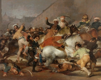 Francisco Goya The Second of May 1808, Hand-Painted oil painting reproduction