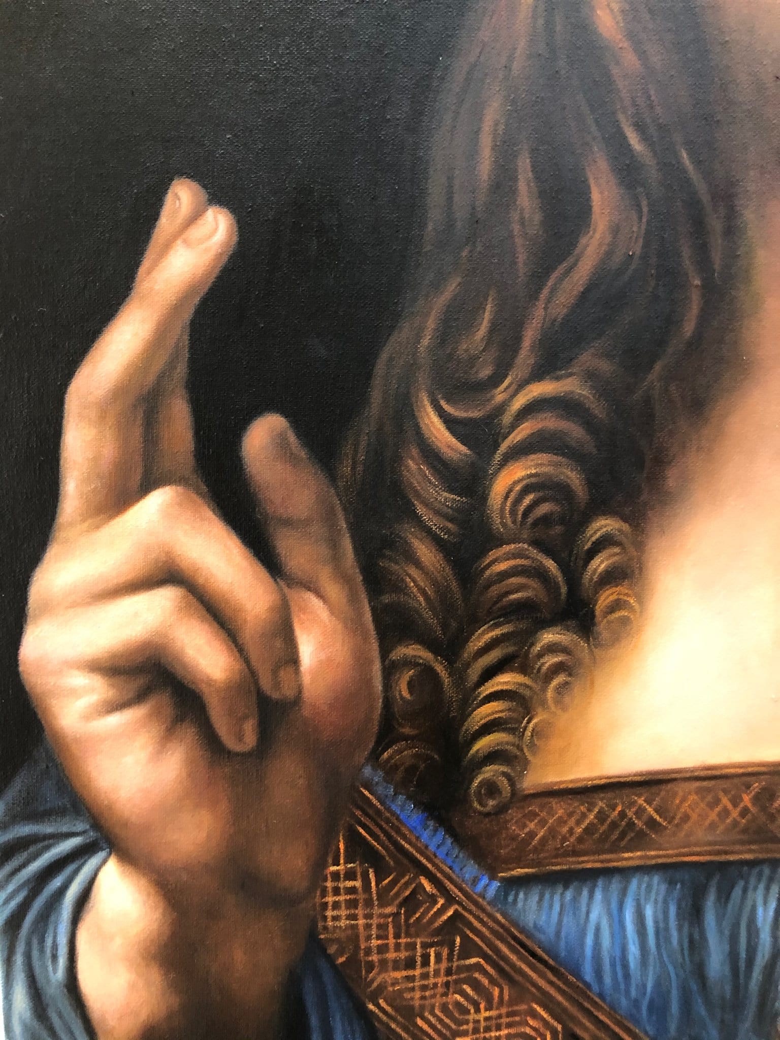 レオナルド・ダ・ヴィンチの「救世主」、世界で最も高価な絵画の複製