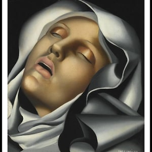 Tamara de Lempicka Santa Teresa de Ávila 1930, reproducción de pintura al óleo pintada a mano de alta calidad