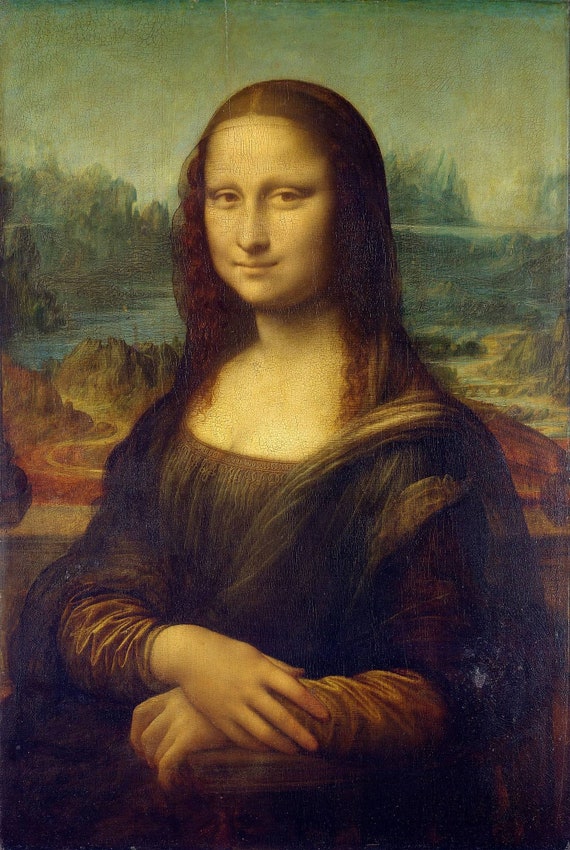 モナリザ　レオナルド・ダ・ヴィンチ　複製画 レオナルド・ダ・ヴィンチの「モナ・リザ」、世界で最も有名な