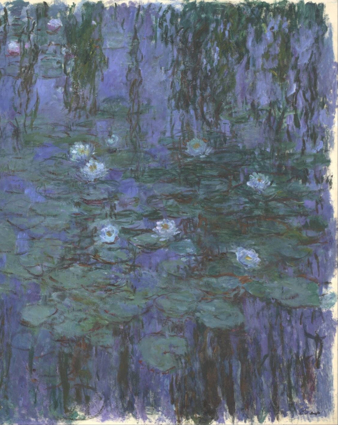 クロード・モネ 油彩画 手描き 貴重 作者サイン クロード・モネ 油彩画 手描き 作者サイン 貴重